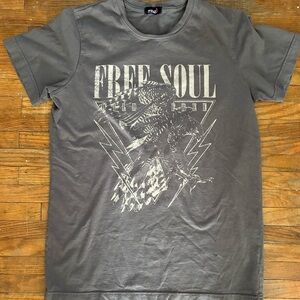 Mine B Ladies Soft Gray Tee